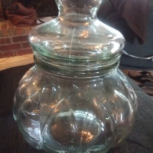 Vintage Italian pumpkin jar